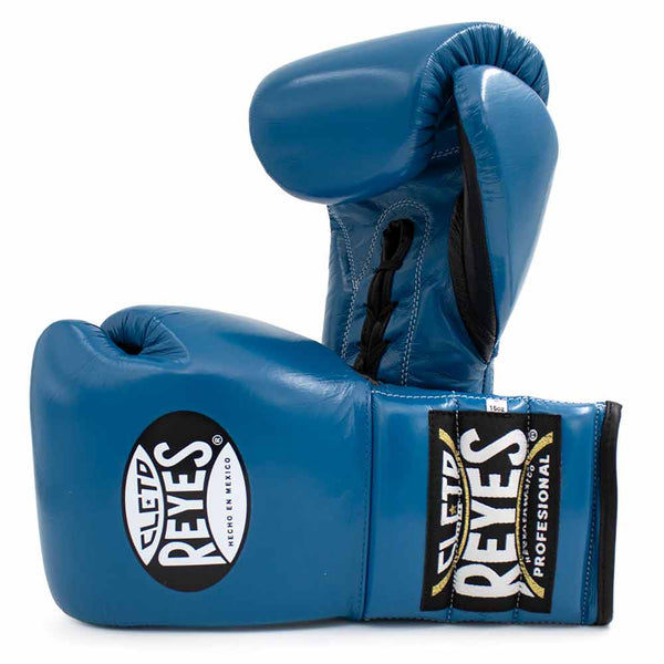 Bokshandschoenen Cleto Reyes Azul Blue (veters)