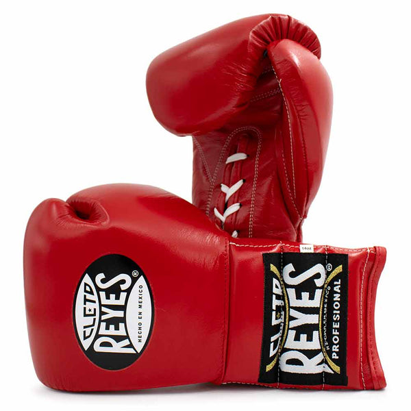 Bokshandschoenen Cleto Reyes Diablo Red veters