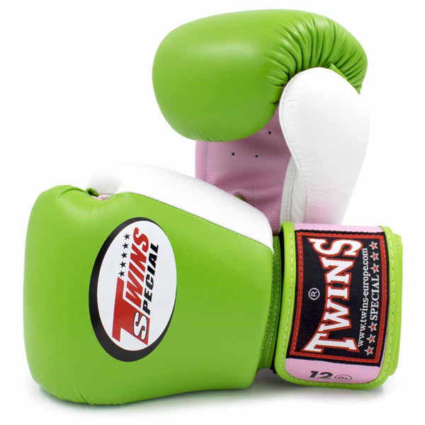 Bokshandschoenen Twins BGVL4 Triple Neon