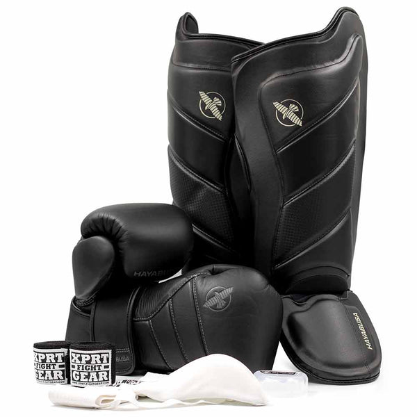 Kickboks set Hayabusa T3 Kanpeki zwart