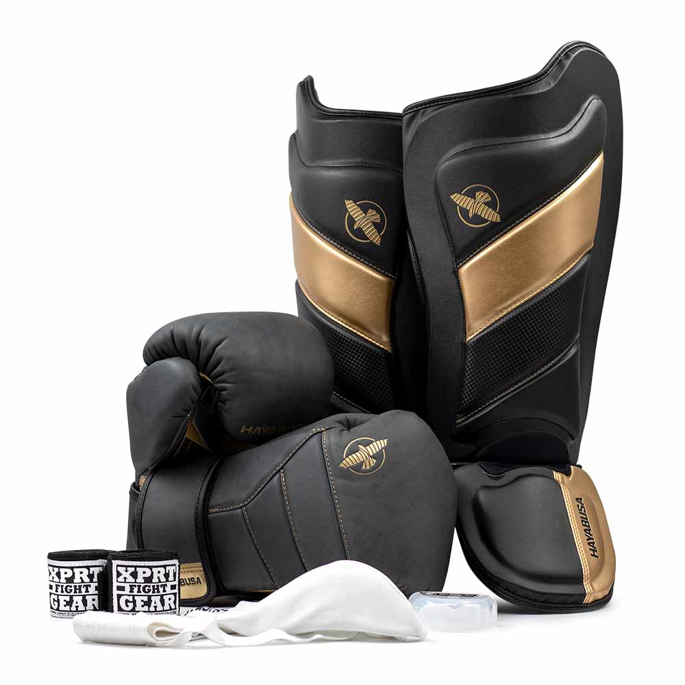 Kickboxing Set Hayabusa T3 LX Obsidian Gold – Fight2Win