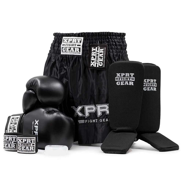 Zestaw do kickboxingu dla dzieci XPRT Czarny