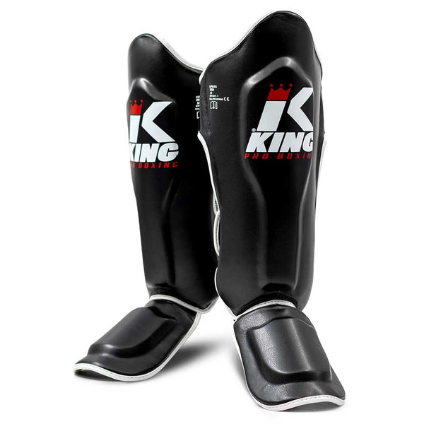 Scheenbeschermers King Pro Boxing SG1 Black White