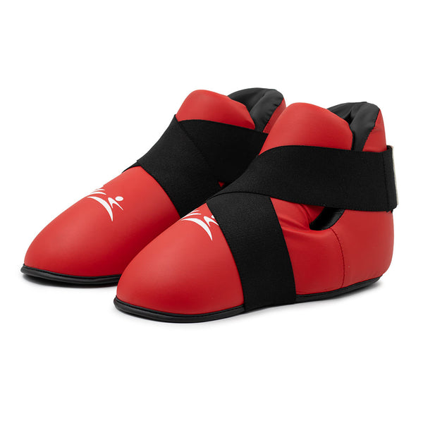 Taekwon-do voetbeschermers Safety Kicks Red