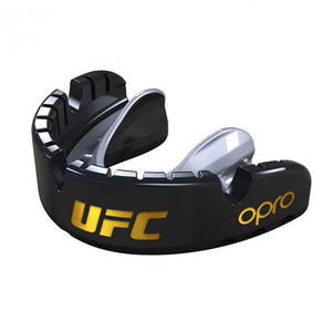 Tandskydd för tandställning Opro Gold Braces UFC Black