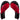 Bokshandschoenen Cleto Reyes High Precision Black Red