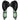 Bokshandschoenen Cleto Reyes Velcro Sparring Black Jade Green (WBC Limited Edition)