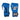 Bokshandschoenen Cleto Reyes Velcro Sparring Royal Blue