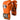 Bokshandschoenen Cleto Reyes Velcro Sparring Sunset Orange