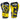 Bokshandschoenen Rival RFX Guerrero V Sparring Black Yellow (P4P edition)