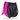 Kickboksbroekje Booster Retro Hybrid Black Pink