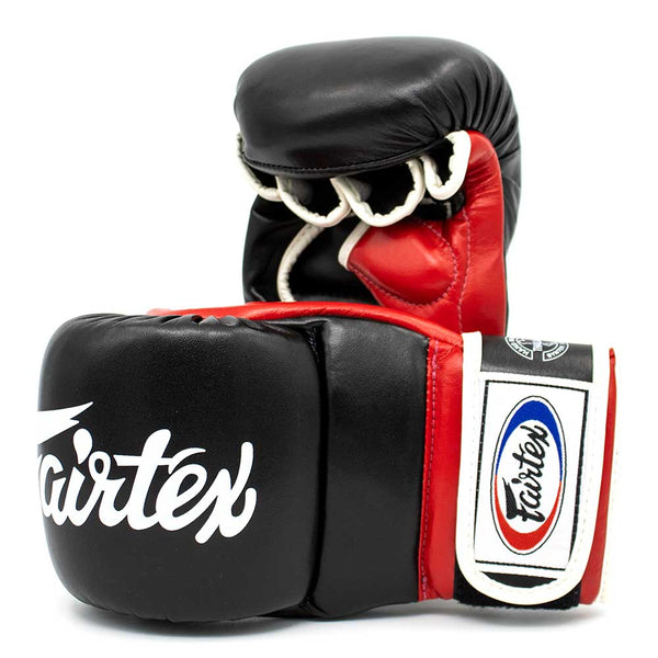 MMA handschoenen Fairtex Sparring Black Red