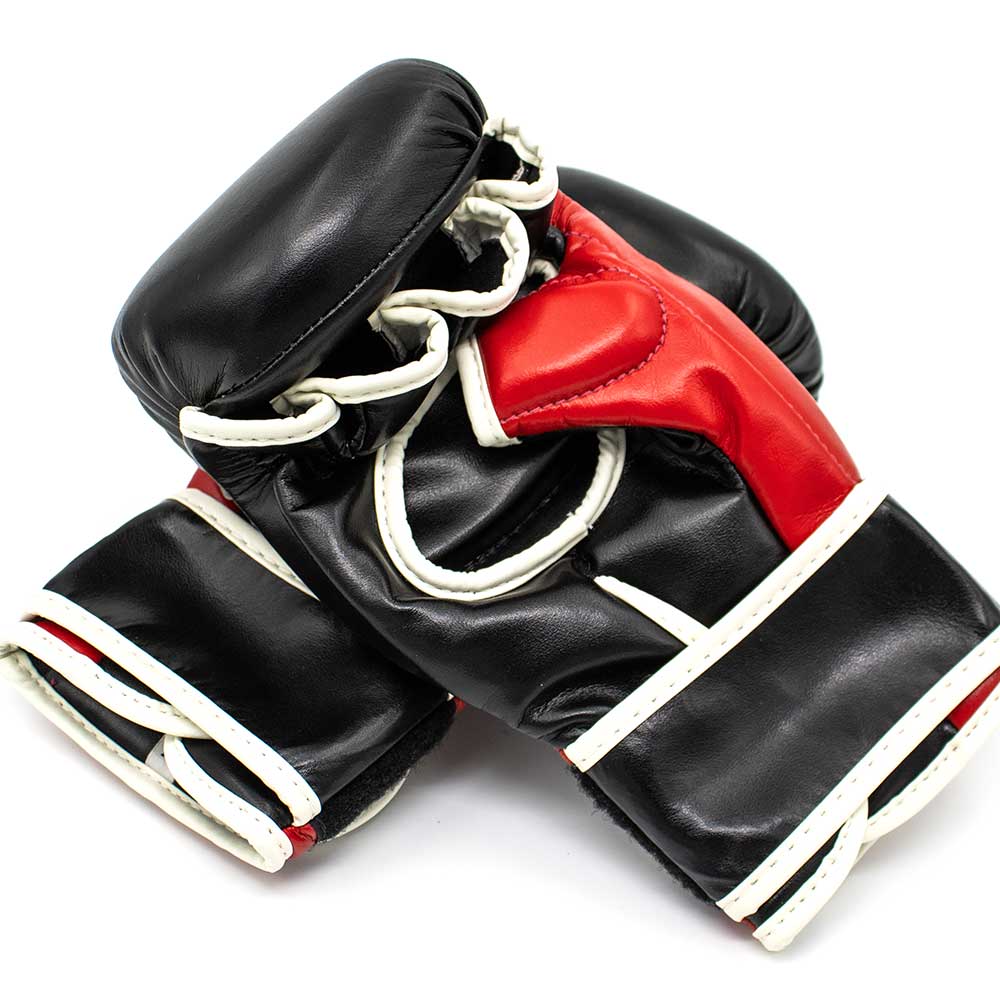 MMA handschoenen Fairtex Sparring Black Red