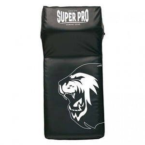 Grand bouclier de frappe Super Pro Black avec coin