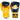 Bokshandschoenen Queen Pro Navy Gold