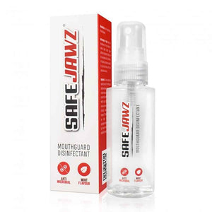 SafeJawz disinfectant spray for mouthguard