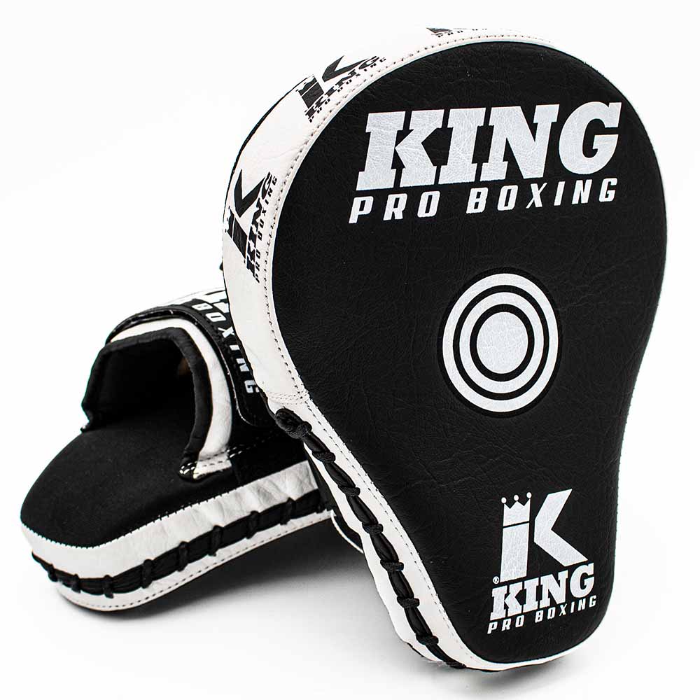 Les pads King Pro Boxing Revo 2 Noir Blanc