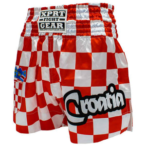 Kickboksbroekje XPRT Nations Kroatië