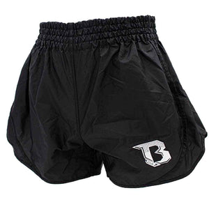 Kickbox-Short Booster Retro Hybrid Schwarz