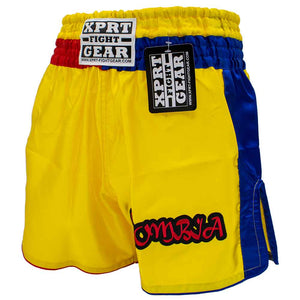 Kickboksbroekje XPRT Nations Colombia