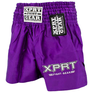 Kickboksbroekje XPRT Basic Paars