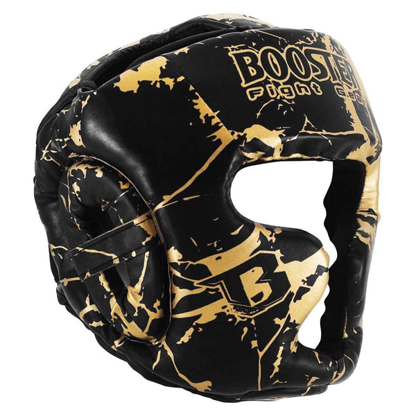 Kinder hoofdbeschermer Booster Marble Gold