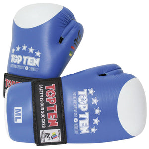 Taekwondo-handskar Top Ten Superfight Blue