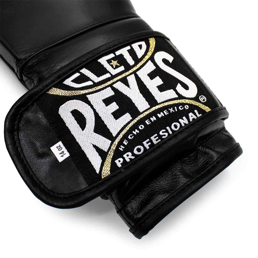 Bokshandschoenen Cleto Reyes Velcro Sparring Ink Black (zwart)
