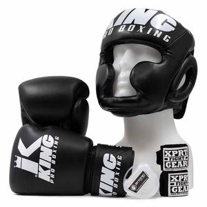 Kit de boxeo King Pro Negro