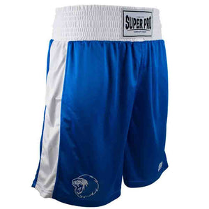 Boksbroek Super Pro Combat Club Blauw-Wit