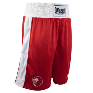 Boksbroek Super Pro Combat Club Rood-Wit