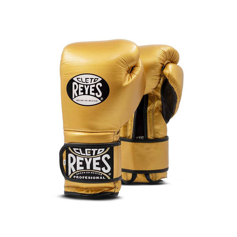 Bokshandschoenen Cleto Reyes Velcro Sparring Champions Gold