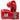 Bokshandschoenen Cleto Reyes Velcro Sparring Diablo Rojo
