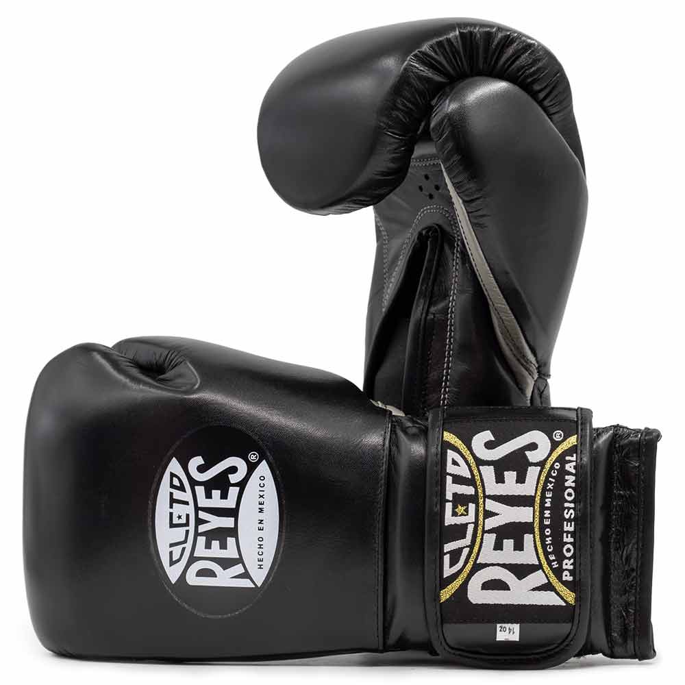 Bokshandschoenen Cleto Reyes Velcro Sparring Ink Black