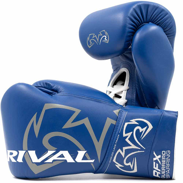 Bokshandschoenen Rival RFX Guerrero Sparring HDE-F Blue (veters)
