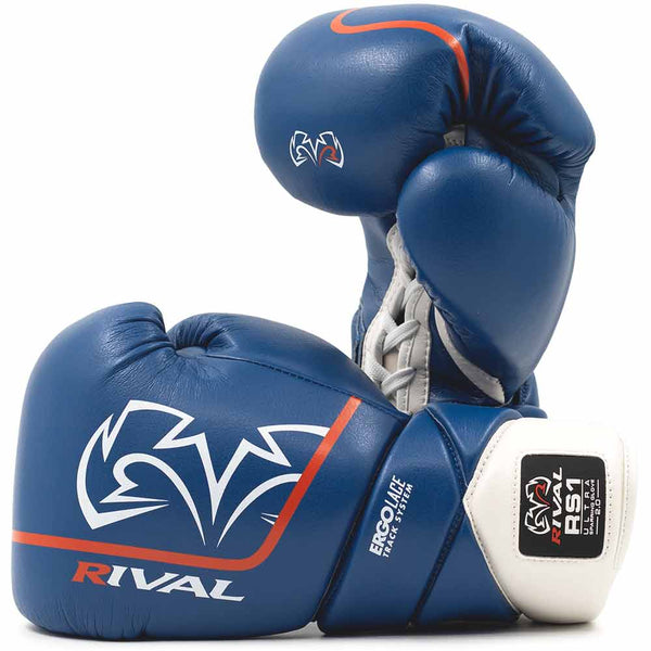 Bokshandschoenen Rival Ultra RS1 2.0 Blue (veters)