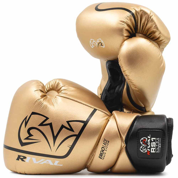 Bokshandschoenen Rival Ultra RS1 2.0 Gold (veters)