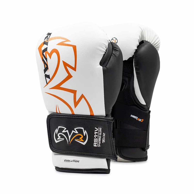 Bokshandschoenen Rival Evolution RS11V Sparring White