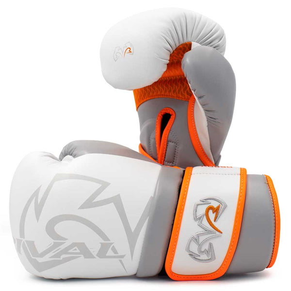 Bokshandschoenen Rival Impulse RS80V White Orange