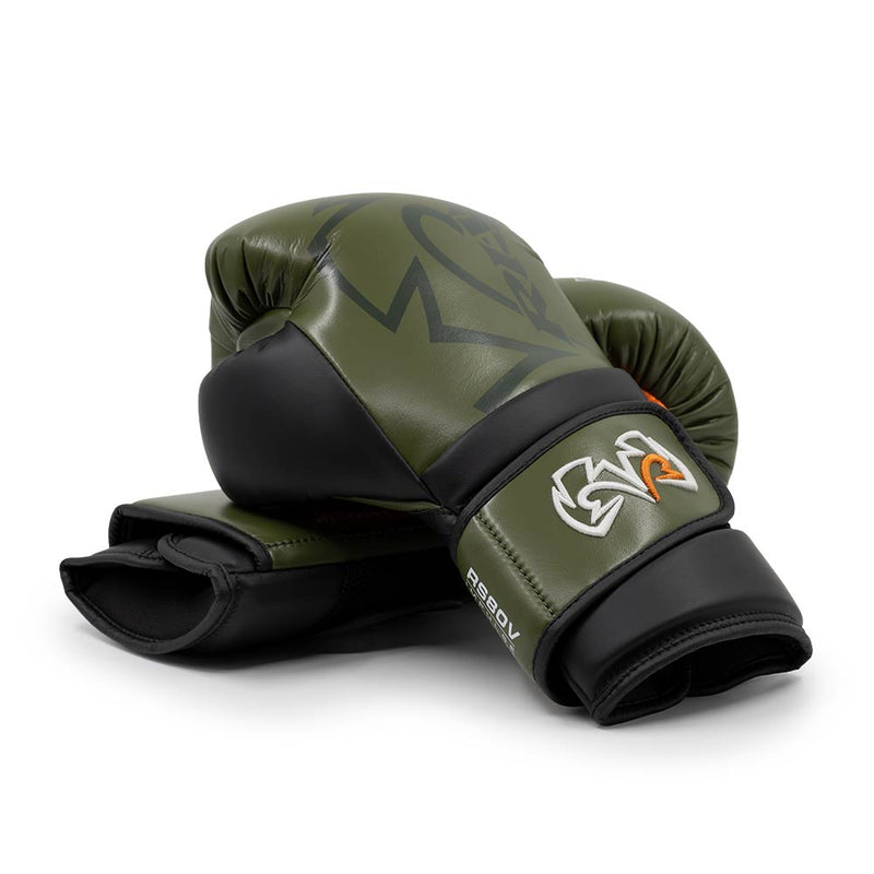 Bokshandschoenen Rival Impulse RS80V Khaki Black