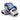 Bokshandschoenen Rival Pro Sparring RS100 Blue (veters)