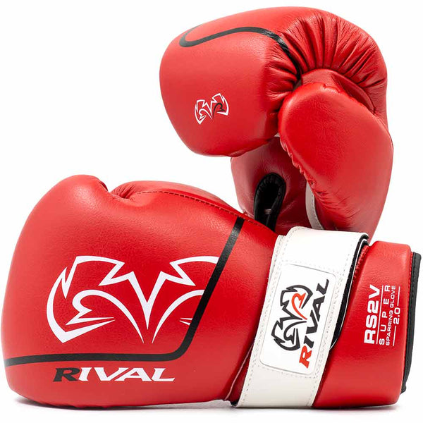Bokshandschoenen Rival Super Sparring RS2V Red 2.0