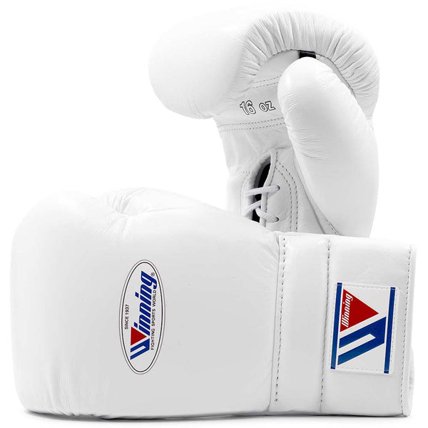 Bokshandschoenen Winning MS600 White (veters)