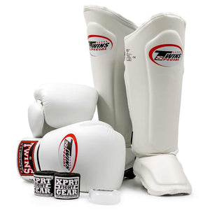 Dames Kickboks Set Twins Special Wit