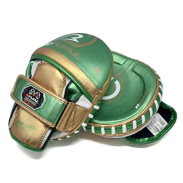Handpads Rival RPM100 Professional Punch Mitts Groen