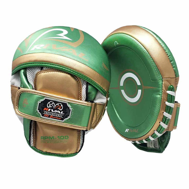 Handpads Rival RPM100 Professional Punch Mitts Groen
