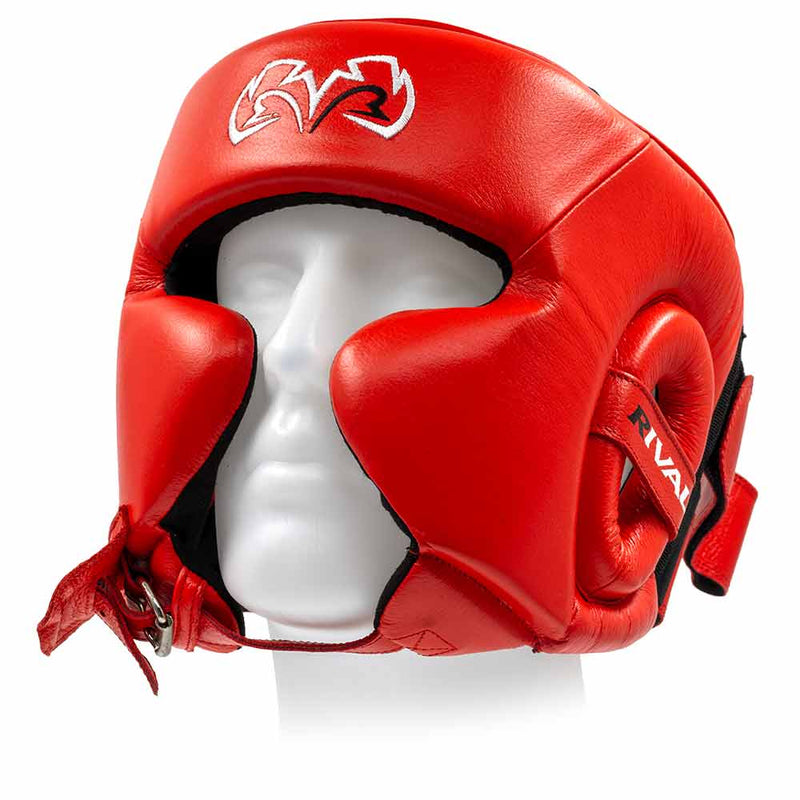 Hoofdbeschermer Rival RHG2 Hybrid Rood