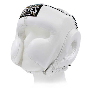 Kask bokserski boksen Cleto Reyes Ochraniacz policzków Biały
