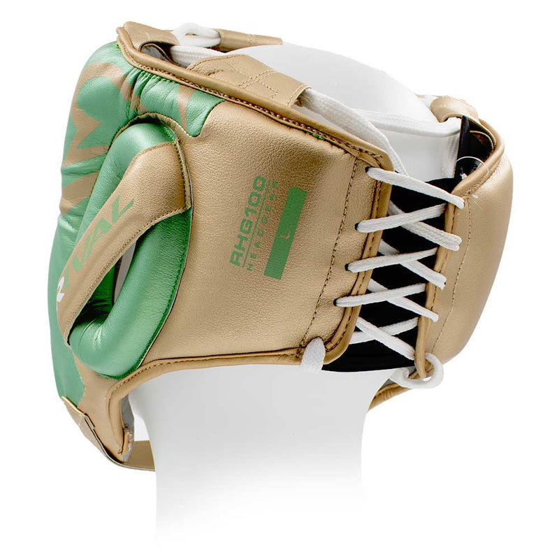 Hoofdbeschermer Rival HG100 Professional Green Gold