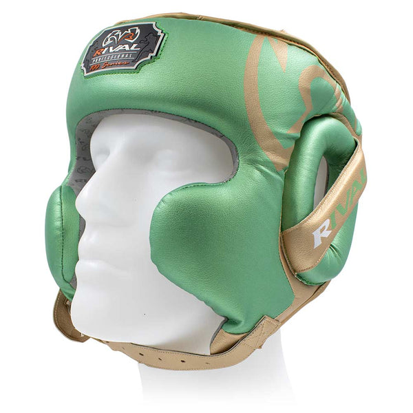 Hoofdbeschermer Rival HG100 Professional Green Gold